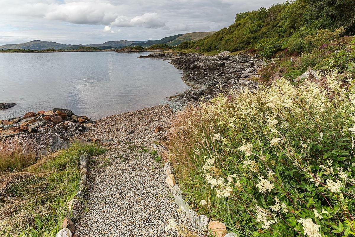 Lunga House Beach Lodges Craobh Haven Eksteriør bilde