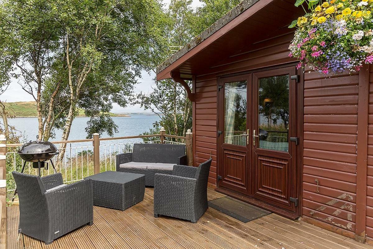 Lunga House Beach Lodges Craobh Haven Eksteriør bilde