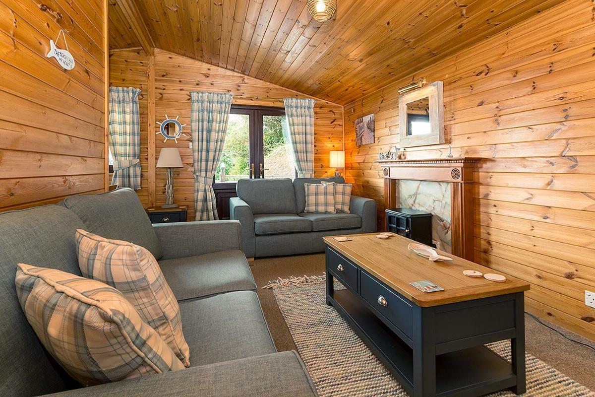 Lunga House Beach Lodges Craobh Haven Eksteriør bilde